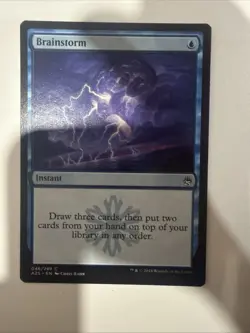 MTG- Brainstorm x4 - Masters 25 - Image 2