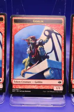 MTG Goblin Token Creature 003/063 T DDT x4 - Image 4