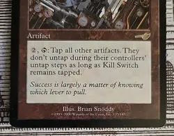 MTG Kill Switch x1 MP/LP ~Nemesis (Magic the Gathering)*Free Shipping* - Image 4