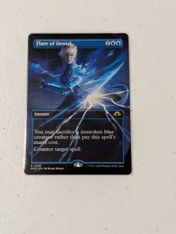 MTG Flare of Denial (Borderless) Modern Horizons 3 NM - Image 1
