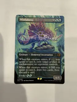 Wistfulness (Borderless) Lorwyn Eclipsed Regular NM MTG MYTHIC - Image 1