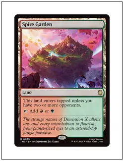 1x Spire Garden, TMNT, Magic MTG NM - Image 1
