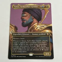 MTG Satya, Aetherflux Genius Commander: Modern Horizons M0142 Mythic Foil NM - Image 1