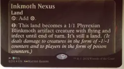 Inkmoth Nexus (0155) (Borderless - Galaxy Foil) Edge of Eternities LP ENG MTG - Image 3