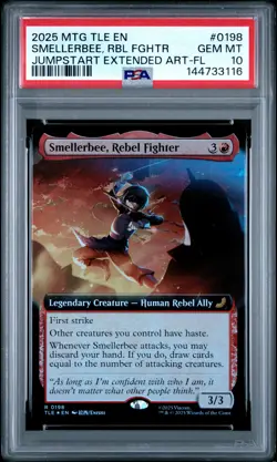 2025 MTG AVATAR: THE LAST AIRBENDER ETERNAL SMELLERBEE, REBEL FIGHTER PSA 10 - Image 1