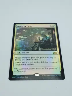 Dawn of Hope - Guilds of Ravnica - Prerelease Promo - MTG - Foil Rare - NM - Image 2