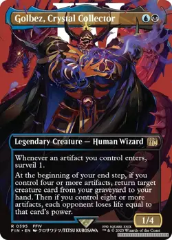 Golbez, Crystal Collector (Borderless) [FIN - 395] - NM [Normal] TCG MTG - Image 1