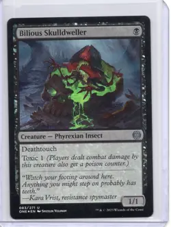 Bilious Skulldweller 83 Foil Phyrexia: All Will Be One MTG LP - Image 1