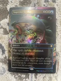 Supreme Verdict (Borderless) Commander: Teenage Mutant Ninja Turtles Foil - Image 1