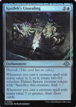 Kozilek's Unsealing Modern Horizon's 3 Foil - Image 1