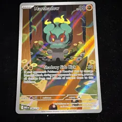 Pokemon TCG Marshadow Mega Evolution Illustration Rare Card 146/132 - Image 1