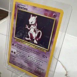 Pokemon TCG Mewtwo Base Set 10/102 Holo Rare 1999 Wizards Basic 60 HP - Image 4