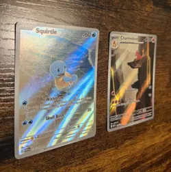 Pokemon TCG Squirtle & Charmeleon Holo 151 card Lot 170/165 169/165 - Image 3