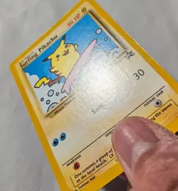 Pokemon Card - TCG Surfing Pikachu Promo Card #28 - Image 5