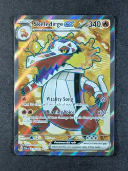 2023 Pokemon SKELEDIRGE EX #233/193 Paldea Evolved Ultra Rare English - Image 1