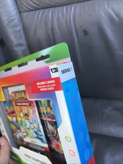 Pokemon TCG First Partner Illustration Collection Box Sealed Booster - Image 4