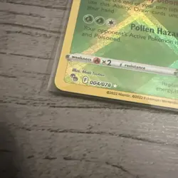Pokemon Radiant Venusaur Basic Radiant Rare Holo Card 004/078 Pokemon GO NM NICE - Image 2