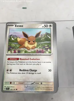 Lot Of Pokemon Trading Card Games Rising Rivals Honchkrow Eevee Basic Energy - Image 4