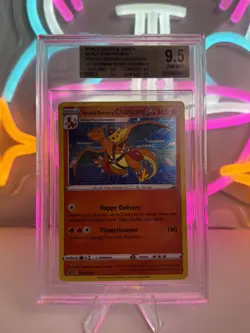 Pokemon Special Delivery Charizard SWSH075 Black Star Promo Cosmos Holo BGS 9.5 - Image 1