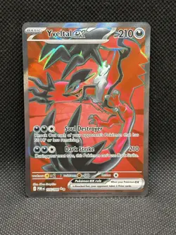 Pokemon TCG YVELTAL EX 105/088 Perfect Order Ultra Rare Full Art - Image 1
