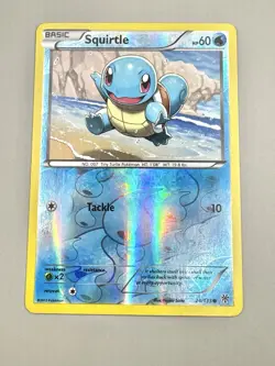 Pokemon - Squirtle 24/135 Plasma Storm Reverse Holo NM - Image 1