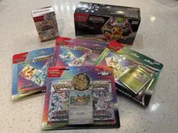 Pokemon Scarlet & Violet: Prismatic Evolutions BUNDLE. 6 Items - Factory Sealed! - Image 1
