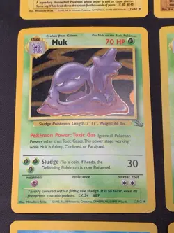 Vintage Rare Holo Pokemon Card Lot- Fossil, Jungle, Base Set - Nidoking - MP/DMG - Image 5