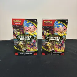 2x Pokemon TCG Perfect Order Booster Bundles Sealed - Image 1