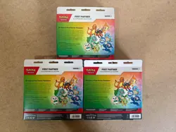 3 x Pokemon TCG: First Partner Illustration Collection: Series 1 - Image 2