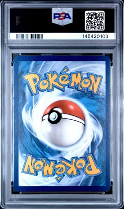 2023 POKEMON MEW EN-151 REVERSE HOLO #133 EEVEE PSA 8 - Image 2