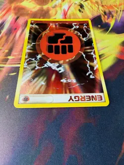 Fighting Energy 110/110 LP Holo Rare Holon Phantoms 2006 Pokemon TCG - Image 3