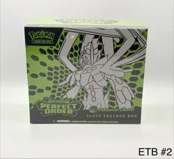 Pokemon TCG Perfect Order *Pokemon Center* ETB Elite Trainer Box, In Hand Sealed - Image 1