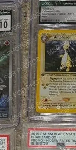 Ampharos #1 Neo Genesis 1st Edition Holo CGC 10 Gem Mint Pokemon - Image 1