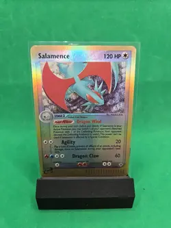 Salamence 10/97 Reverse Holo Pokemon EX Dragon LP- - Image 1