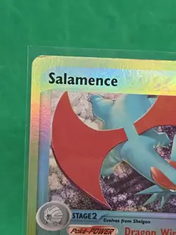 Salamence 10/97 Reverse Holo Pokemon EX Dragon LP- - Image 2