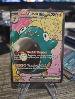 2025 Scarlet & Violet Series - Journey Together Lono's Bellibolt EX #194 Promo - Image 1