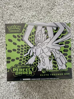 Pokemon Perfect Order Pokemon Center Exclusive Elite Trainer Box ETB New Sealed - Image 1