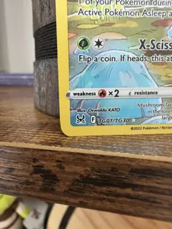 Pokemon Parasect TG01/TG30 Lost Origin Trainer Gallery Ultra Rare Holo English - Image 5