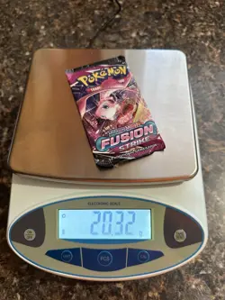 🔥Heavy 20.32🔥 Pokemon Fusion Strike Booster Pack Sealed - Image 1