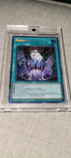 Forbidden Crown BPRO-EN067 - Secret Rare - Near Mint 1st Edition YuGiOh! TCG - Image 1