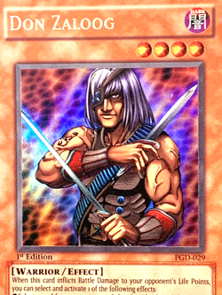 yugioh Don Zaloog PGD-029 1st Edition Ultra Rare near mint - Image 3