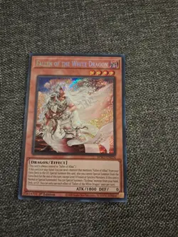 YuGiOh! Fallen of the White Dragon (Secret) BPRO-EN024 1st Ed NM Burst Protocol - Image 2