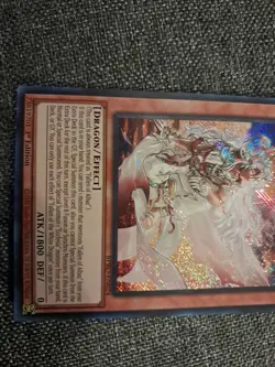 YuGiOh! Fallen of the White Dragon (Secret) BPRO-EN024 1st Ed NM Burst Protocol - Image 4