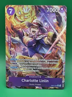 Charlotte Linlin (Alternate Art) EB03-034 Extra Booster: One Piece Heroines NM - Image 1