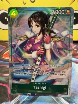 One Piece - Tashigi EB03-018 (SR) Alt Art Heroines Edition English NM/M - Image 1