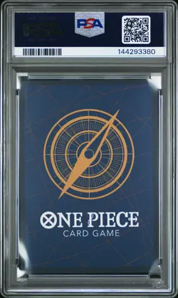 2025 ONE PIECE JAPANESE PROMOTION CARD SET 2025 #104 SHANKS PSA 10 - Image 2