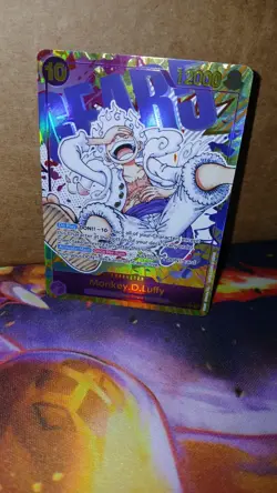 Monkey.D.Luffy (119) (Alternate Art) OP05-119 Awakening of the New Era Foil - Image 4