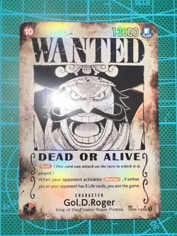 Gol.D.Roger - OP09-118 (SP) (Wanted Poster) - Carrying On His Will (OP13) - Image 2