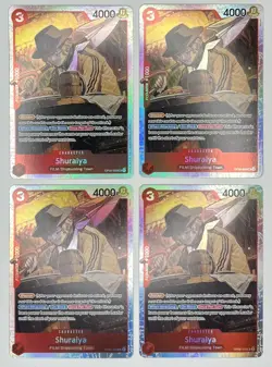 X4 Shuraiya OP06-009 SR Wings Of Captain One Piece English NM - Image 1