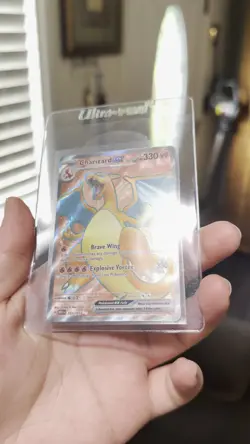 2 Pokemon TCG Charizard EX 183/165 Scarlet & Violet 151 Ultra Rare Card - Image 2